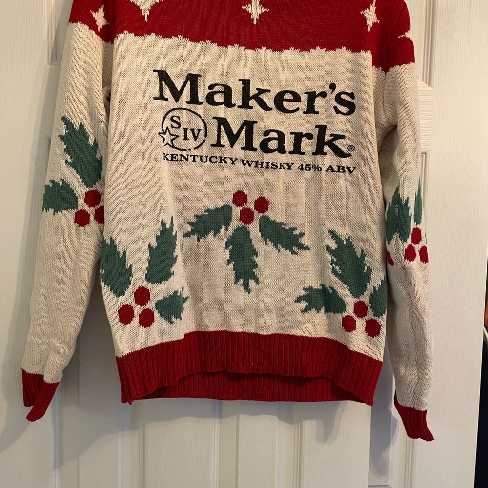 Makers Mark Ugly Christmas Sweater
